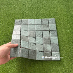 Gạch Mosaic Màu Xanh Rêu Ốp Tường 4