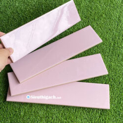 Gạch Ốp Tường Màu Hồng 7.5x30 Cm nhà hàng