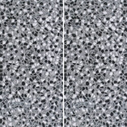 Gạch Vân Đá Mài 30x60 Terrazzo Màu Xám Đậm Bê Tông