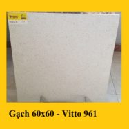 Gạch Giả Vân Đá Mài 60×60 Cm Màu Xám Nhạt Terrazzo Vitto 0961