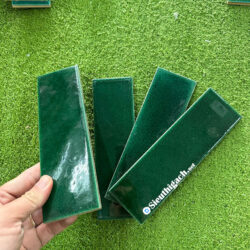 Gạch 6x20 CM Màu Xanh Lá Cây Đậm Men Rạn 2