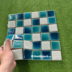 Gạch Mosaic Men Rạn Hỗn Hợp