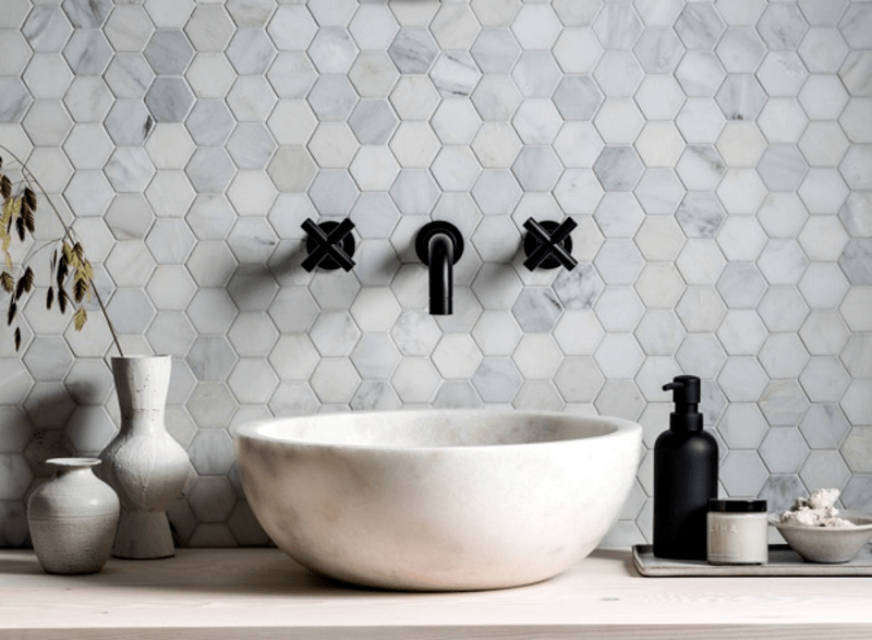 gạch Mosaic phòng tắm